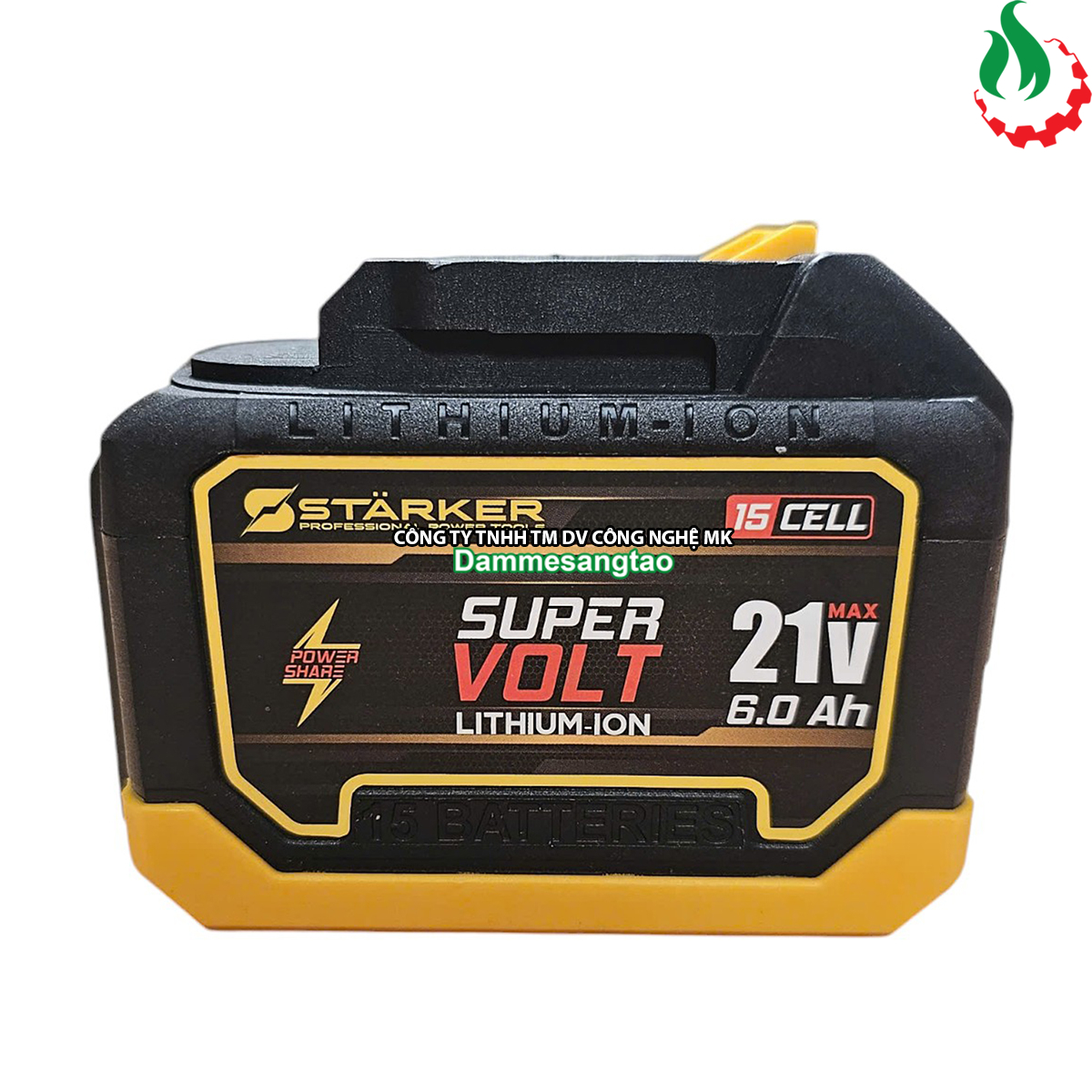 Pin STARKER 21V SK-LT6KPRO 15 Cell 6AH Chân pin Makita