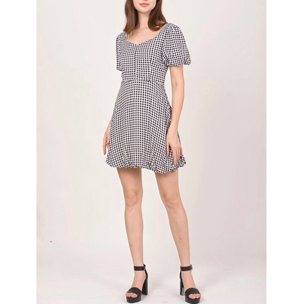 Đầm Topshop kẻ caro