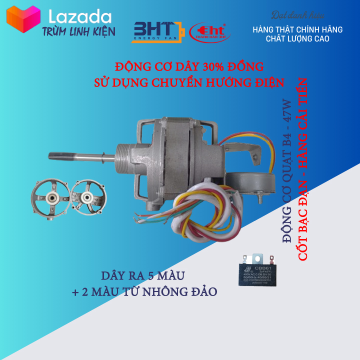 Moter quạt B4 - 47W / 220V