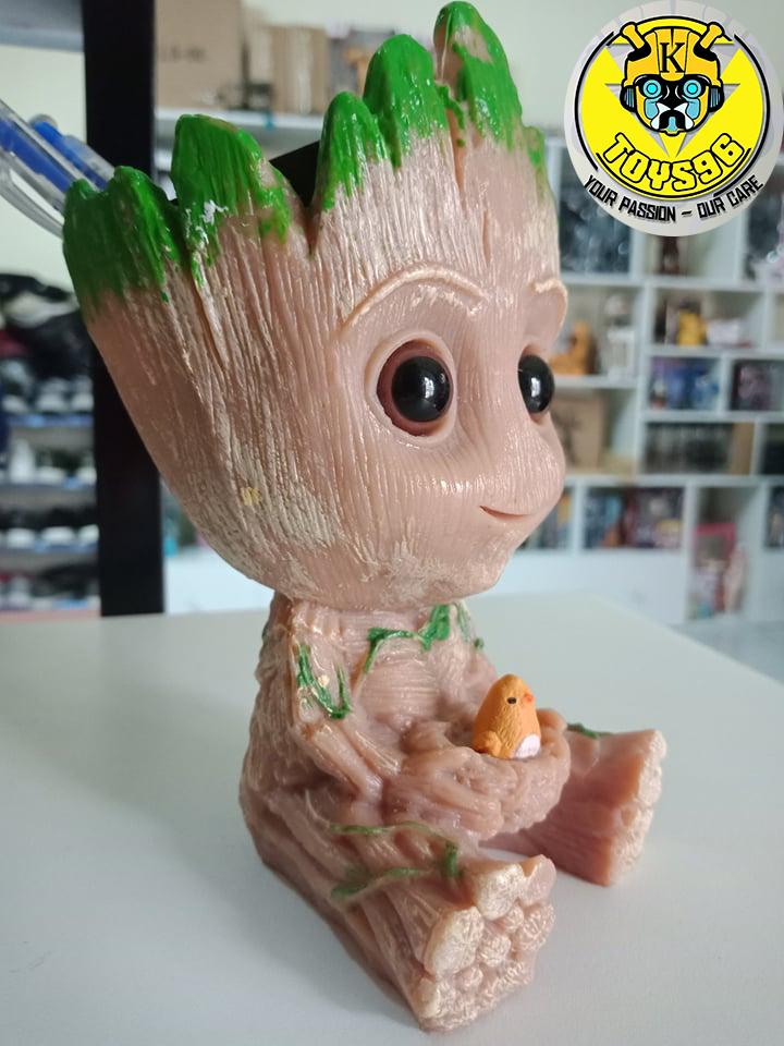 Chậu hoa mô hình trưng bày Baby Groot