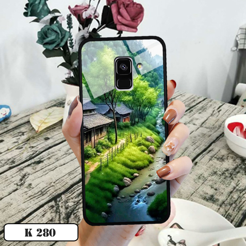 Ốp Lưng Phong Cảnh Đồng Quê Sam Sung A8 2018/ A8 Plus 2018
