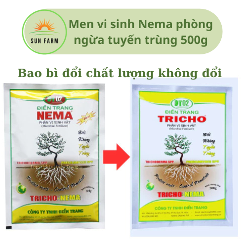 PHÂN VI SINH ĐIỀN TRANG TRICHO NEMA 500G