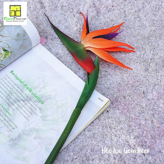 Bird of Paradise Flowers, Rubber Flowers, Silk Flowers