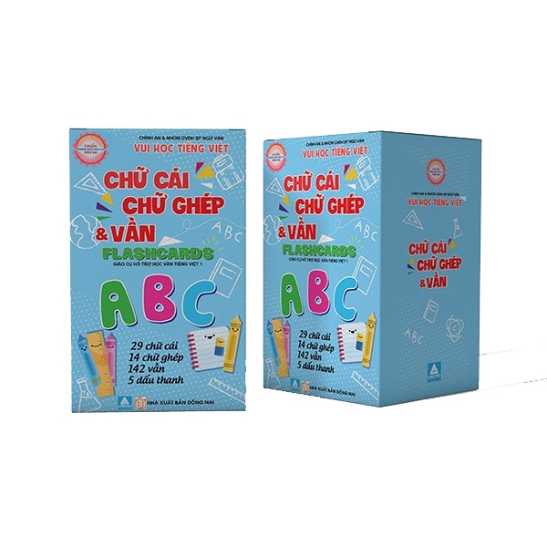 Fahasa - Vui Học Tiếng Việt - Chữ Cái, Chữ Ghép Và Vần - Flashcard