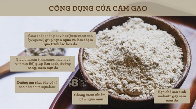 Bột Tinh Cám Gạo Sữa- dưỡng da trắng hồng (50gr~100gr)