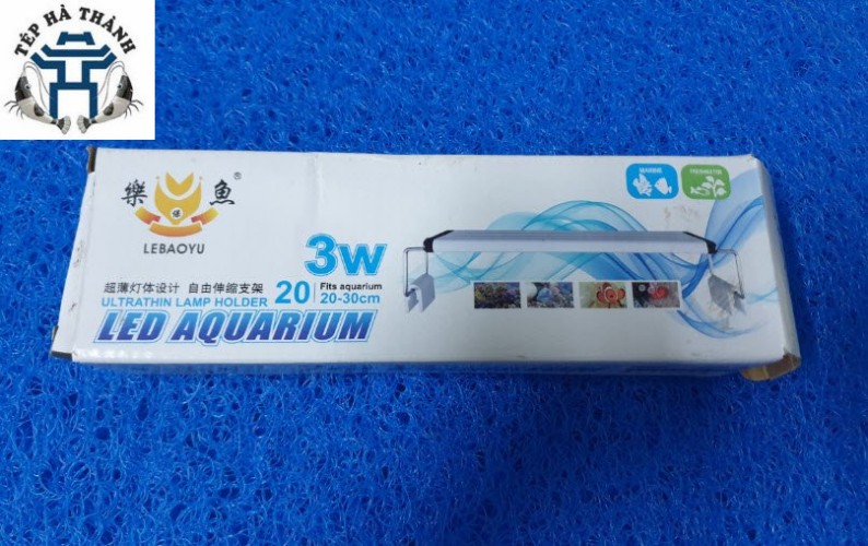 [Hoàn Tiền 10%] Đèn Led 3 Chế Độ Màu Lebaoyu Bể Cá, Bể Thủy Sinh 20cm