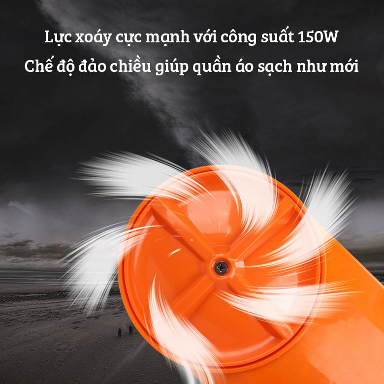 Máy giặt mini tại xô DEKE GT-16AC có hẹn giờ và đảo chiều