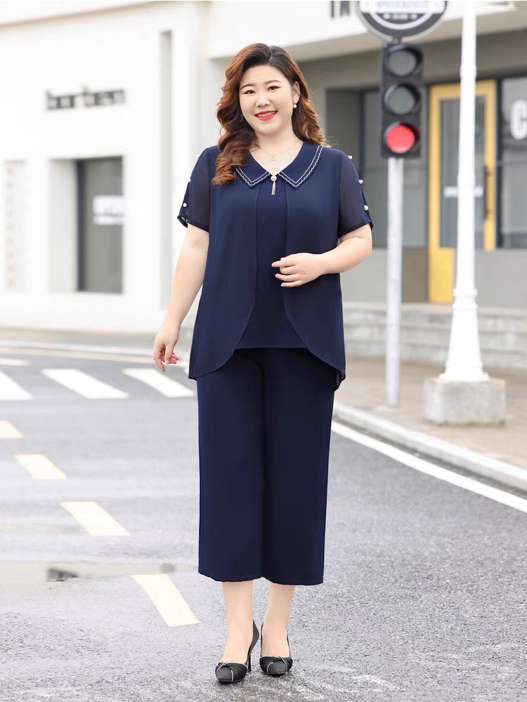 Set bộ sang trọng quý cô bigsize trung niên - G5523