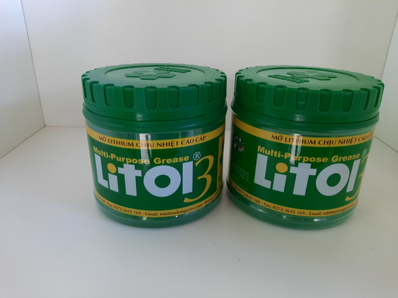Mỡ chịu nhiệt cao cấp litol 3- lốc 2 lon litol 3