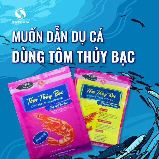 Mồi Tôm Thủy Bạc