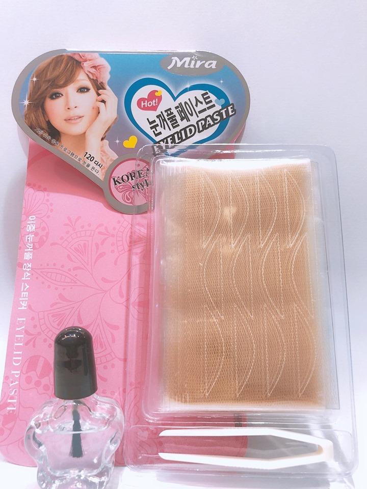 Miếng Dán Kích Mí Lưới tạo 2 Mí Siêu Đẹp Eyelid Paste (120 pairs) (Product From Korea)