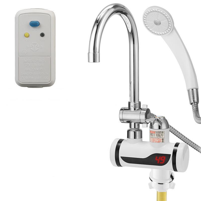 Bảng giá Máy làm nóng nước trực tiếp tại vòi QWater RX-02 kèm vòi hoa sen và ổ chống giật