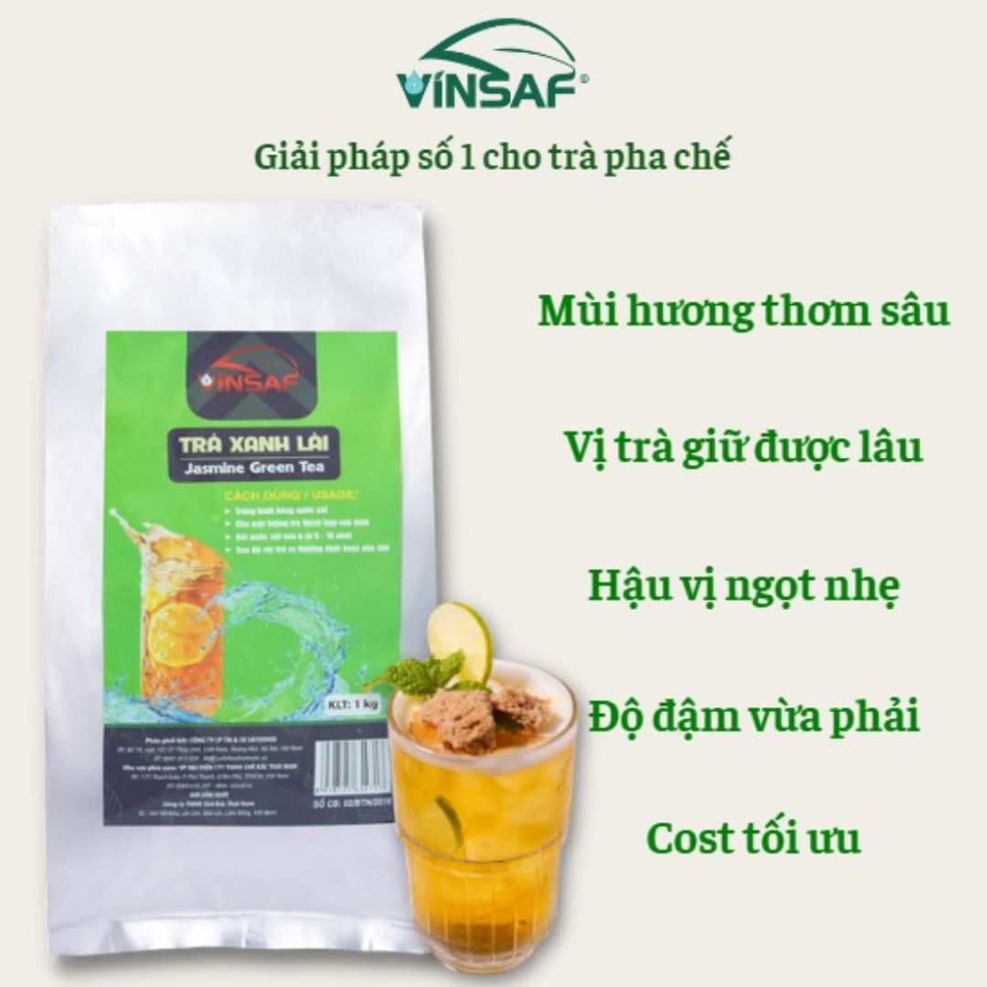 Trà xanh nhài Vinsaf 1kg