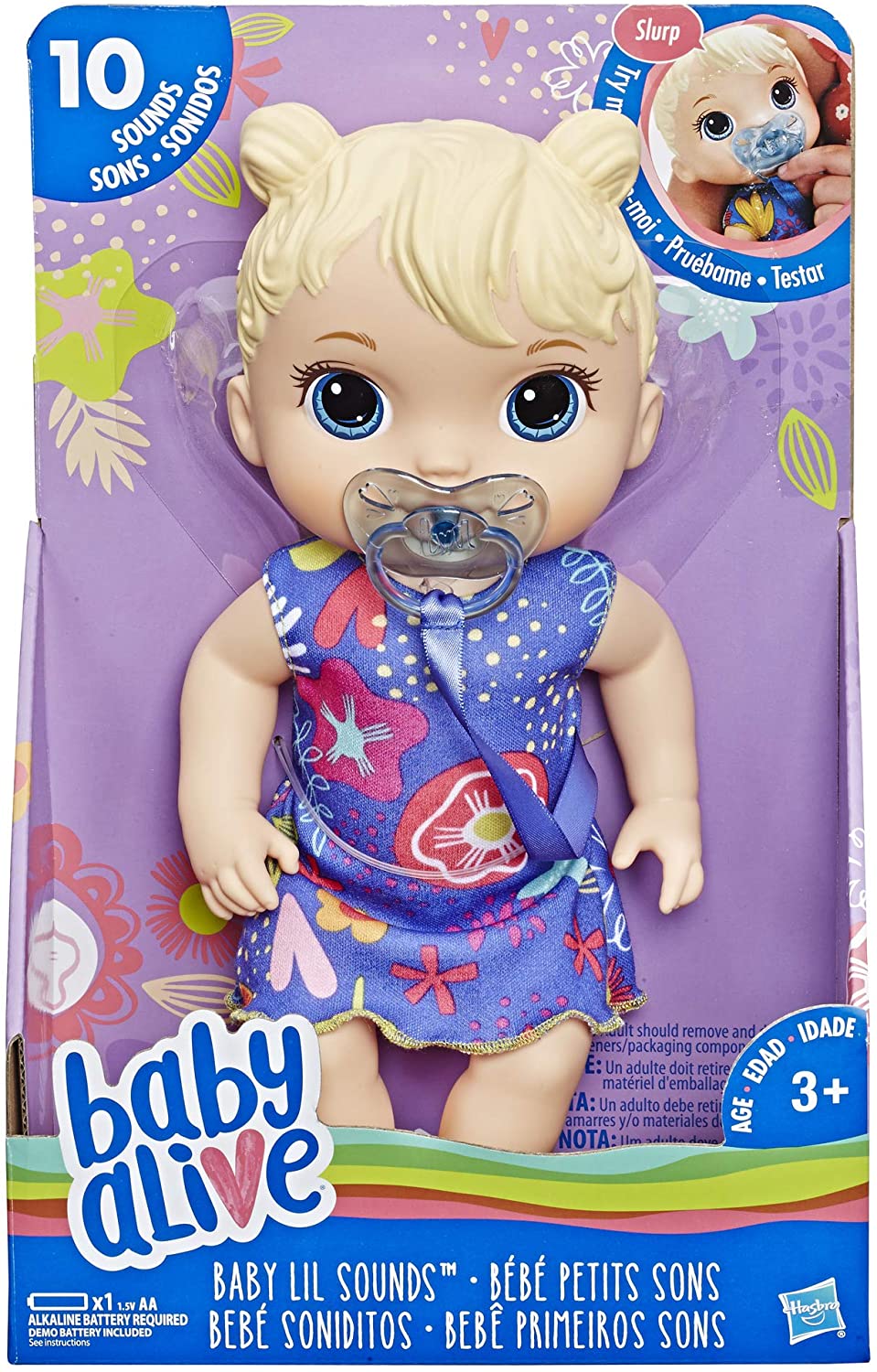 Đồ chơi BABY ALIVE - Bé Anna bé bỏng - Mã SP E3690