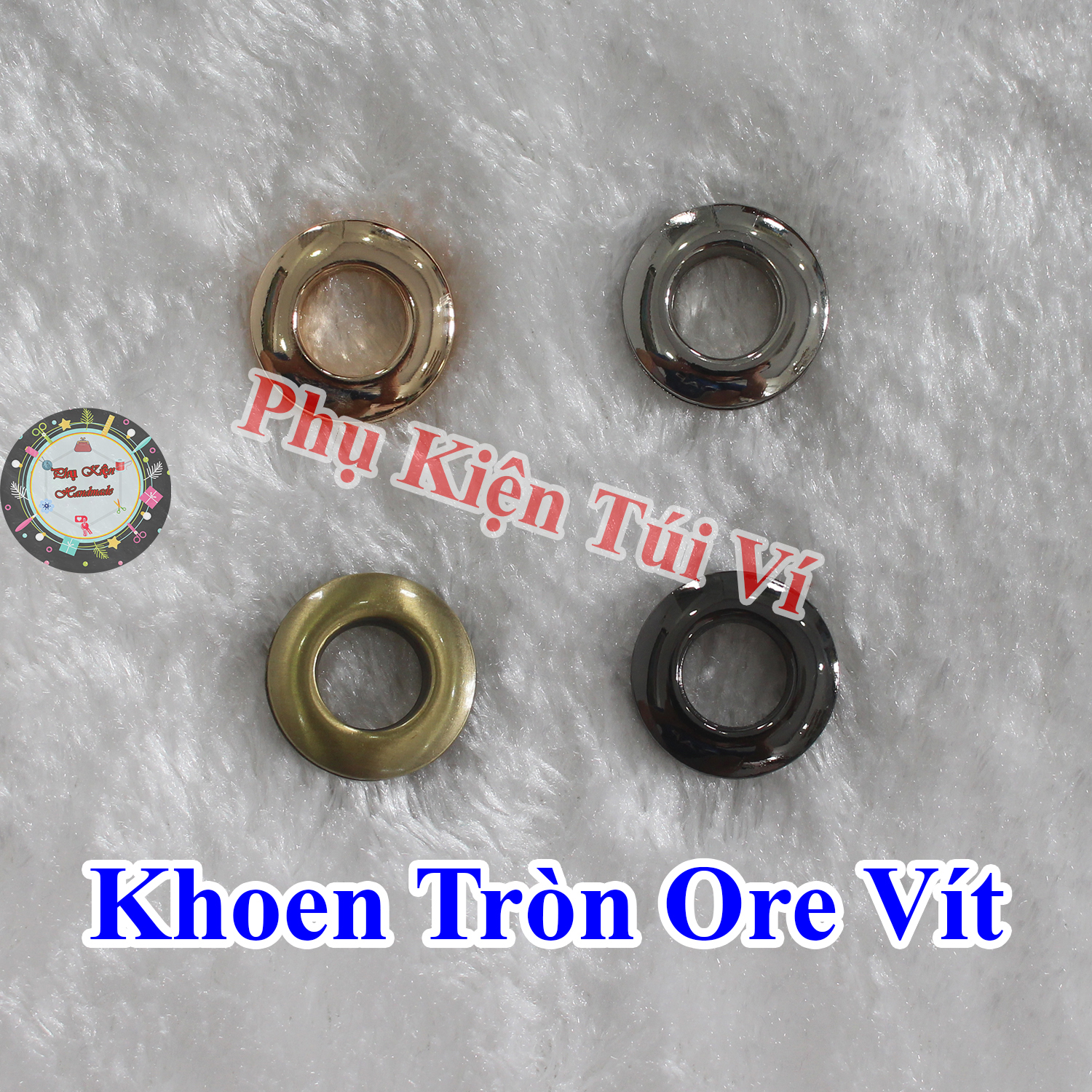 Khoen tròn ore vít 1cm