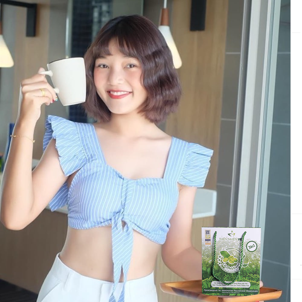 Cà Phê Xanh Giảm Cân  - Thiên Nhiên Việt [ hộp 10 gói ]