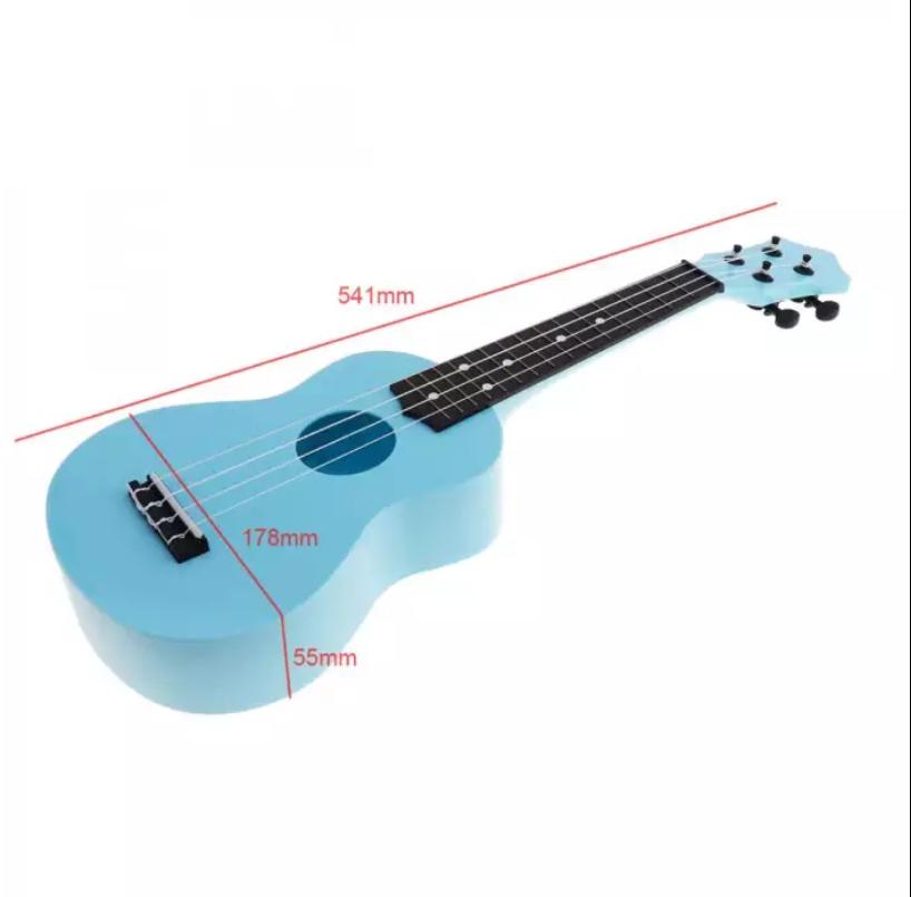 Đàn Ukulele Soprano Gỗ tặng 4 phụ kiện (Bao Sách Dây dự phòng Phím gảy) - HÀNG CÓ SẴN.