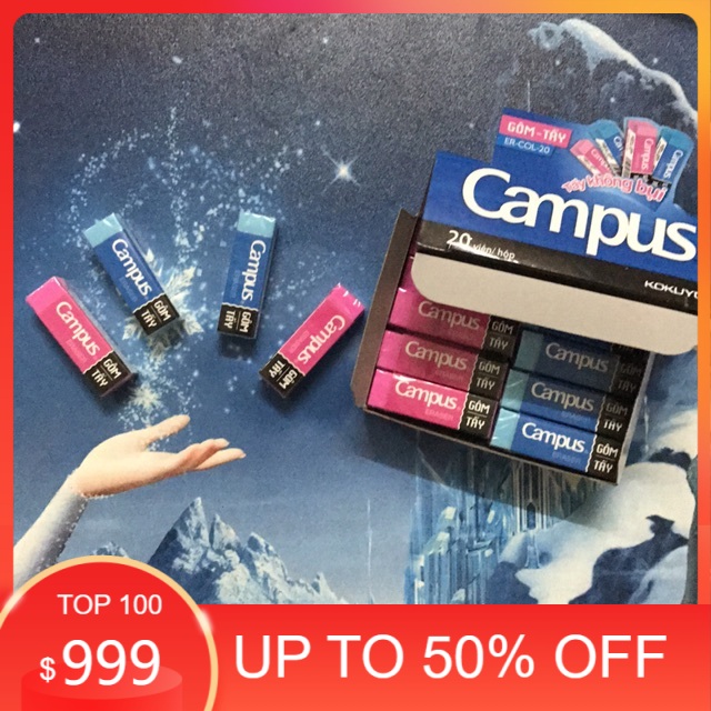 1 Cục tẩy màu Campus (tẩy không bụi) - chính hãng