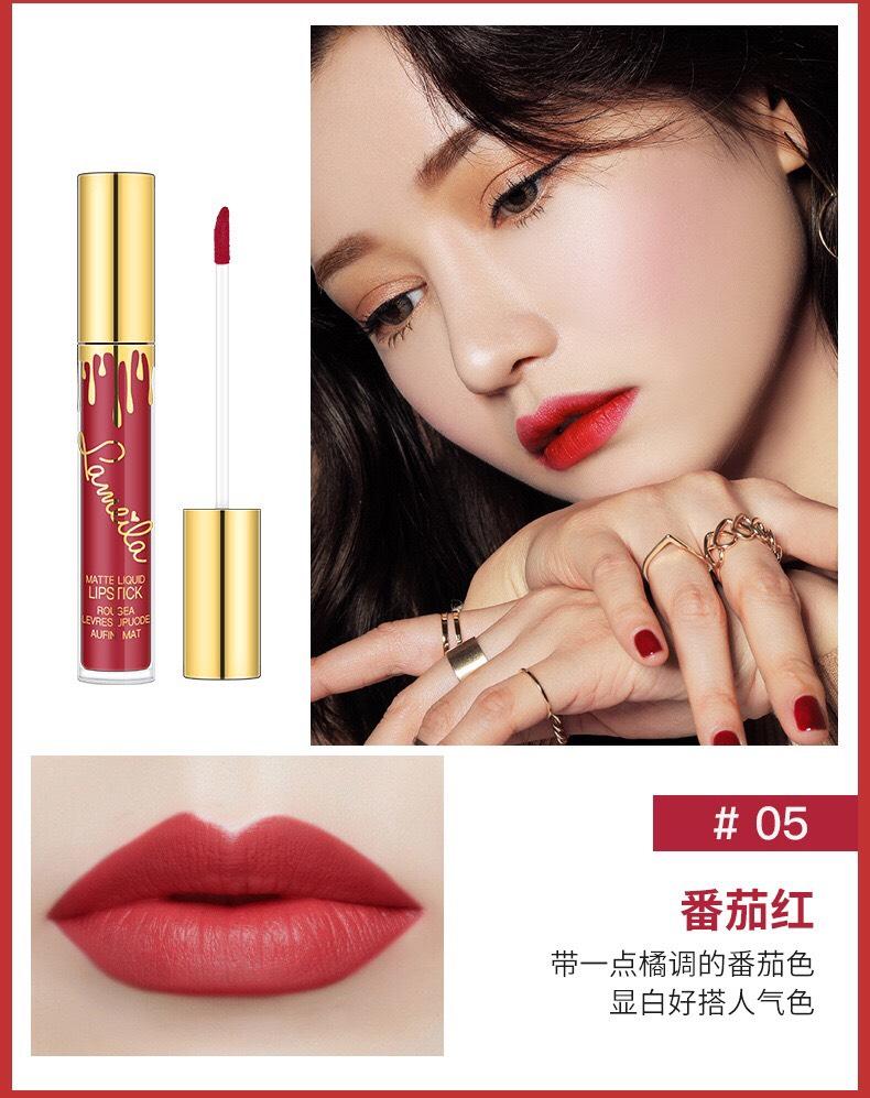 [HCM]Son kem siêu lì Lameila Matte Liquid Líptick