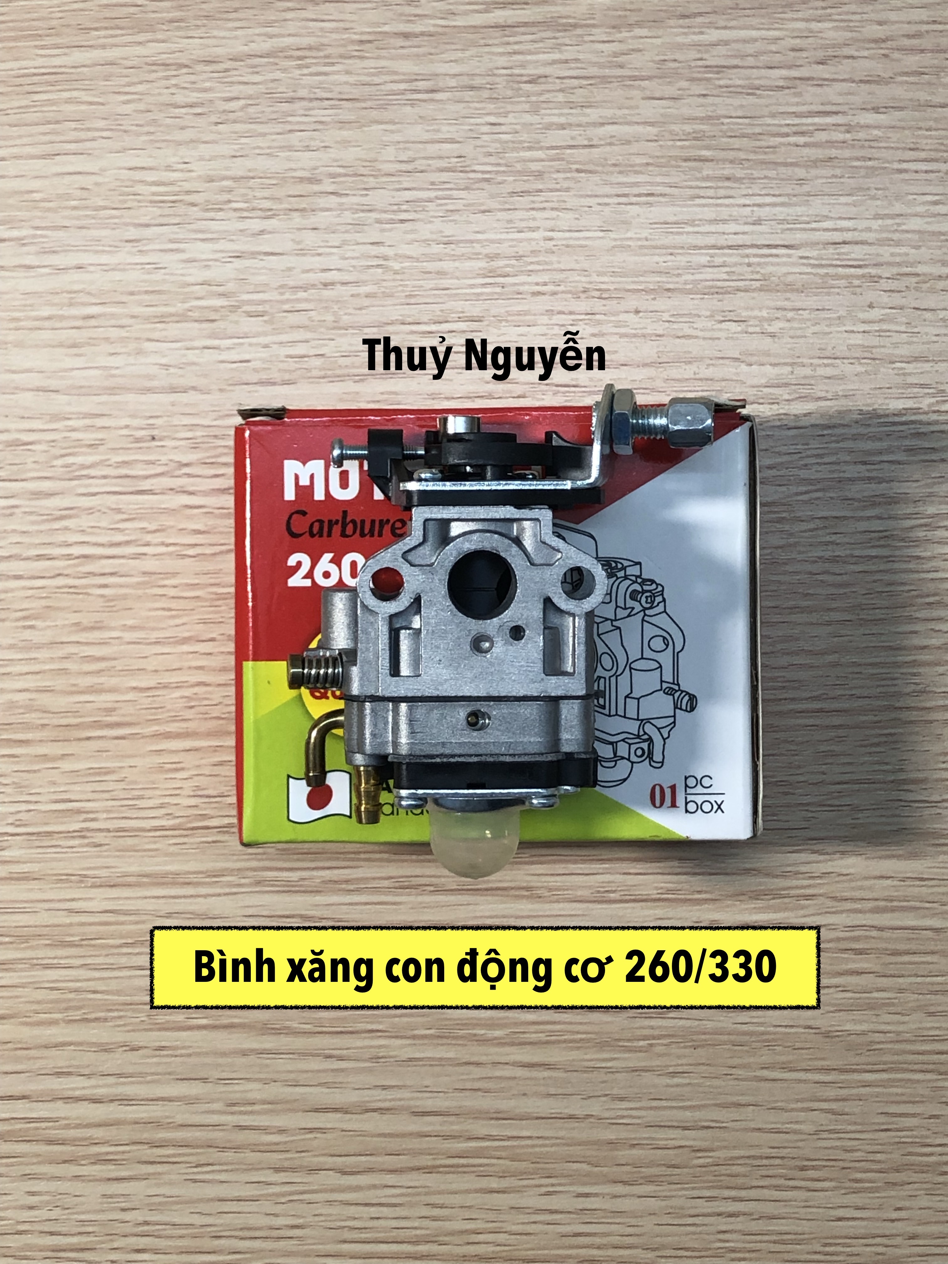 Bình xăng con (Bộ chế hoà khí) máy phát cỏ /cắt cỏ động cơ 4 thì /2 thì
