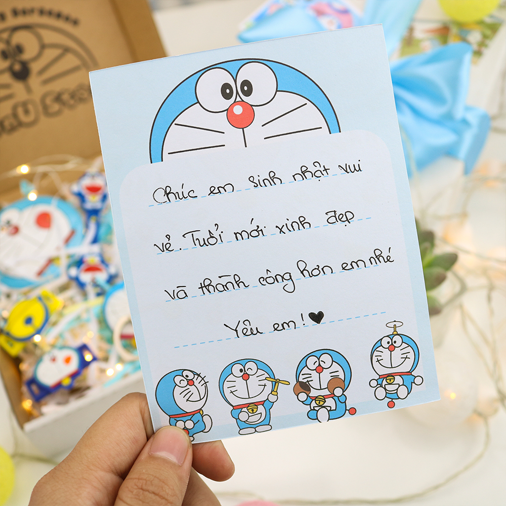 Dịch vụ gói quà Doraemon TooYoo BK00845 [KHÁCH ĐỌC KỸ MÔ TẢ NHÉ]