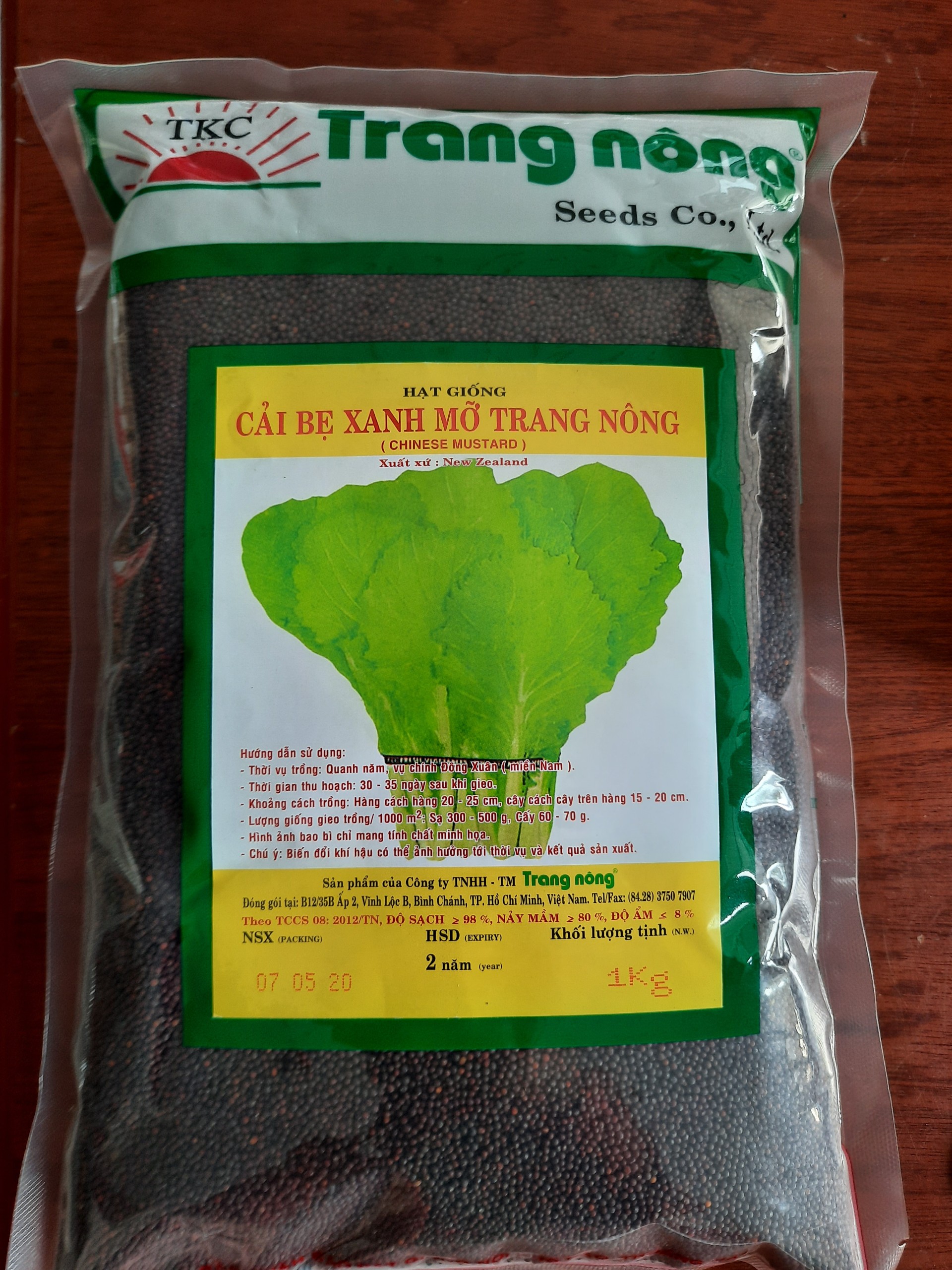 [HCM]Cải bẹ xanh mỡ 1kg