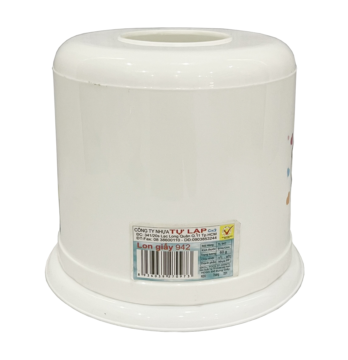 Hộp đựng giấy cuộn tròn TL942