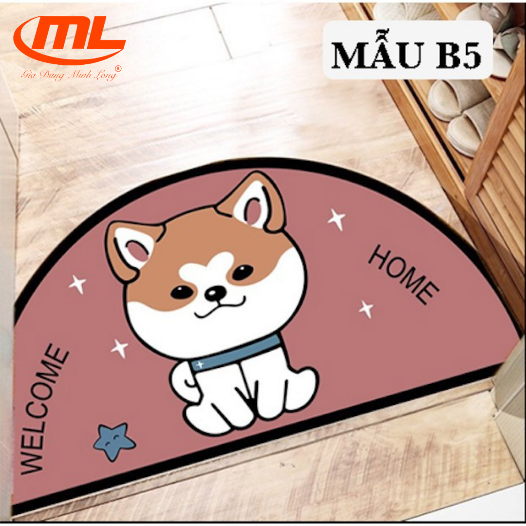 Thảm bán nguyệt 3d