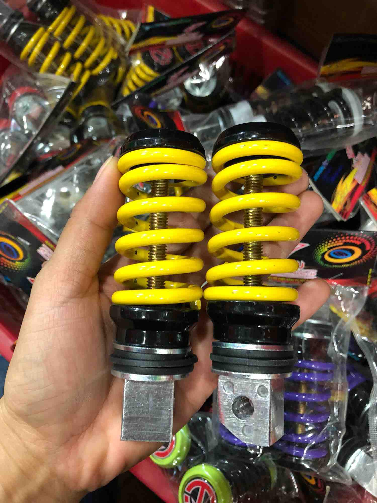 Cặp gác chân sau lò xo