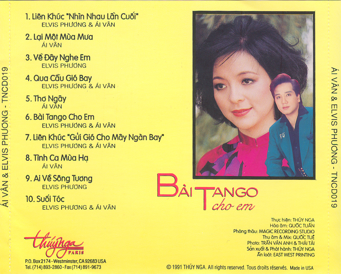 Bộ 6 Đĩa CD nhạc trung tâm Thúy Nga 4 (phôi đĩa nhật)