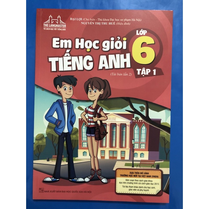 Sách - Em học giỏi tiếng anh lớp 6 (Combo 2 tập)