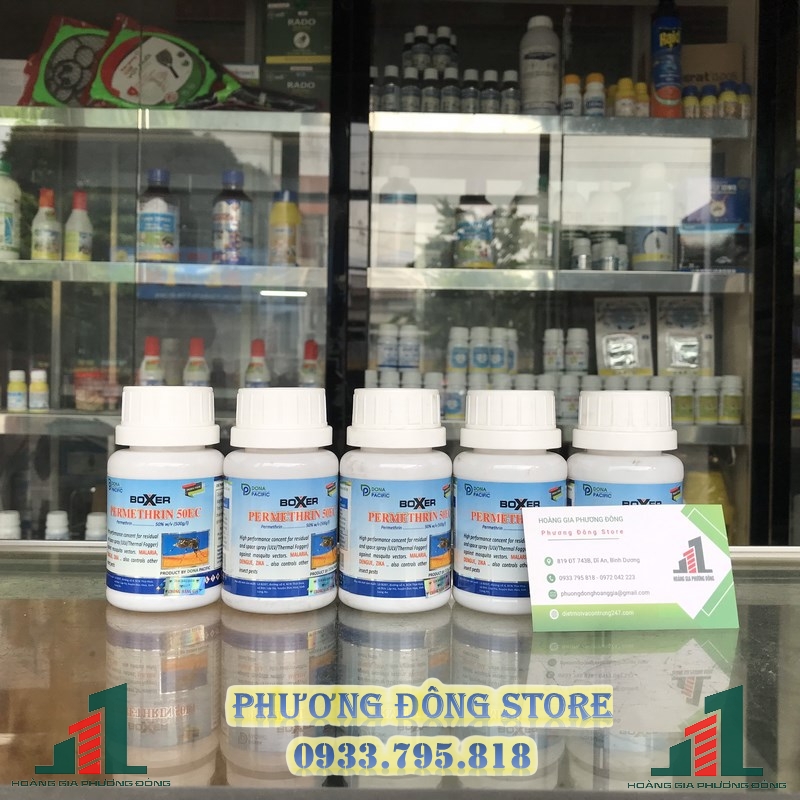 THUỐC DIỆT MUỖI BOXER PERMETHRIN 50EC (100ML)