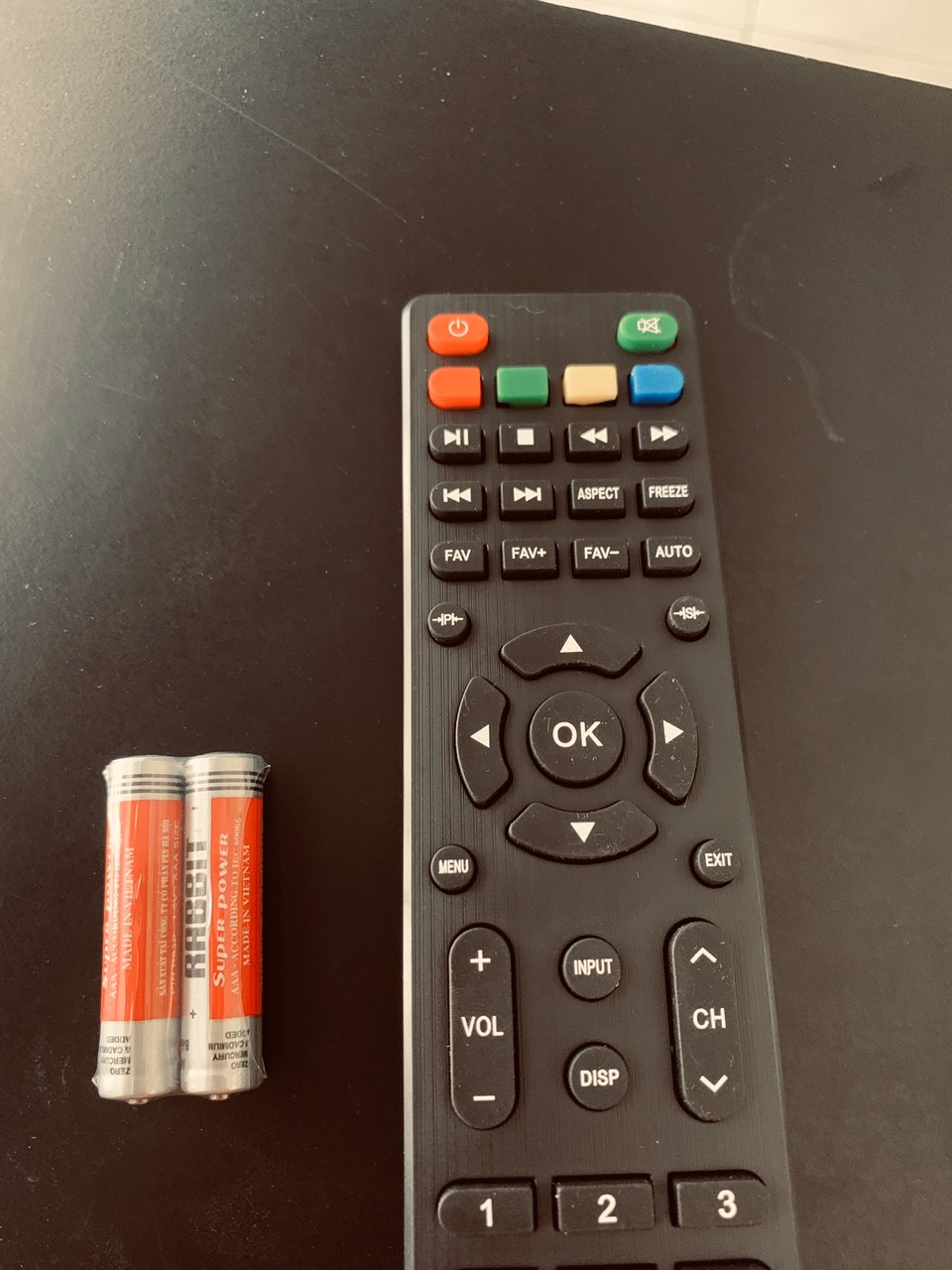 [HCM]Điều khiển tivi led Asanzo Smart