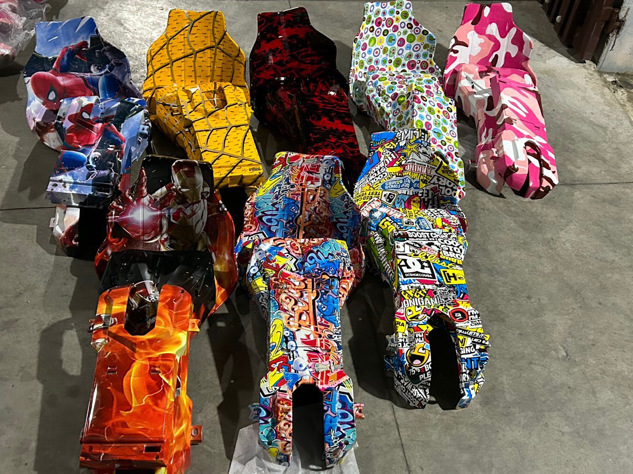 vỏ xe điện drift