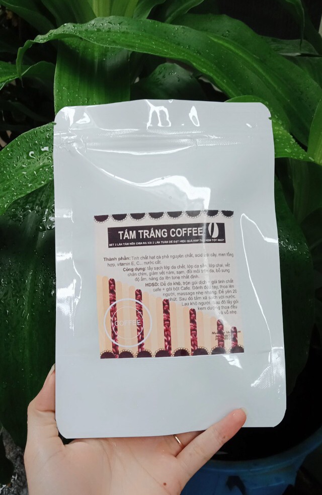 [HCM]combo 3 gói Tắm trắng cà phê/ cafe trắng mịn bật tone nhanh