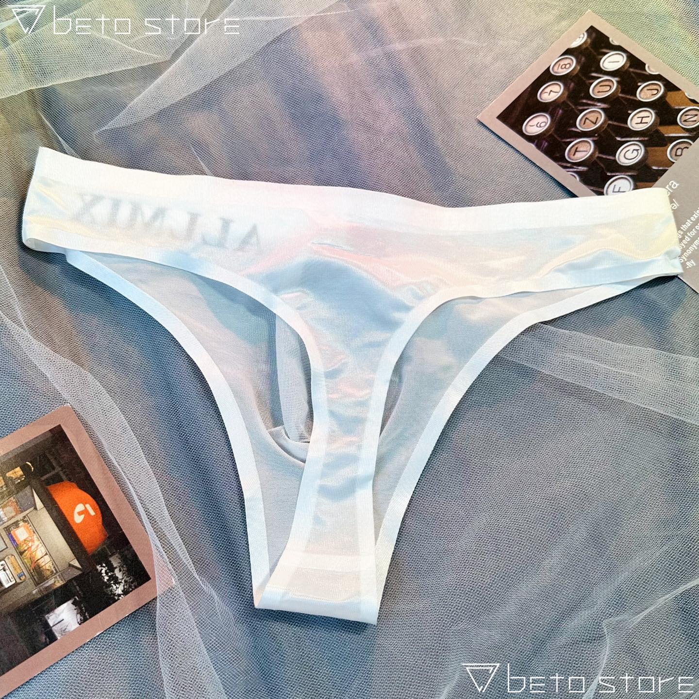 Quần Lót Lọt Khe Nam - Quần Sịp Thong Lụa Allmix