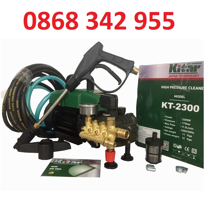 Máy rửa xe 2300w kitar kt-2300