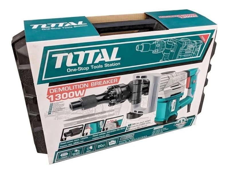 [HCM]Máy đục bê tông Total TH213006 17mm