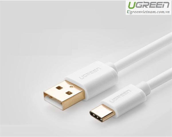 Cáp usb type-c sang usb 2.0 dài 1m ugreen 30165 cao cấp