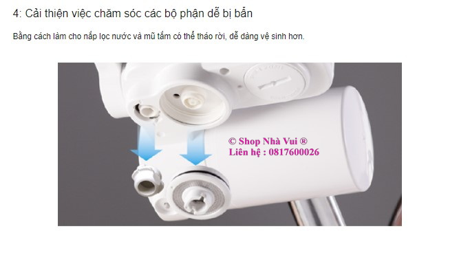 Máy lọc nước Cleansui CSP901-WT