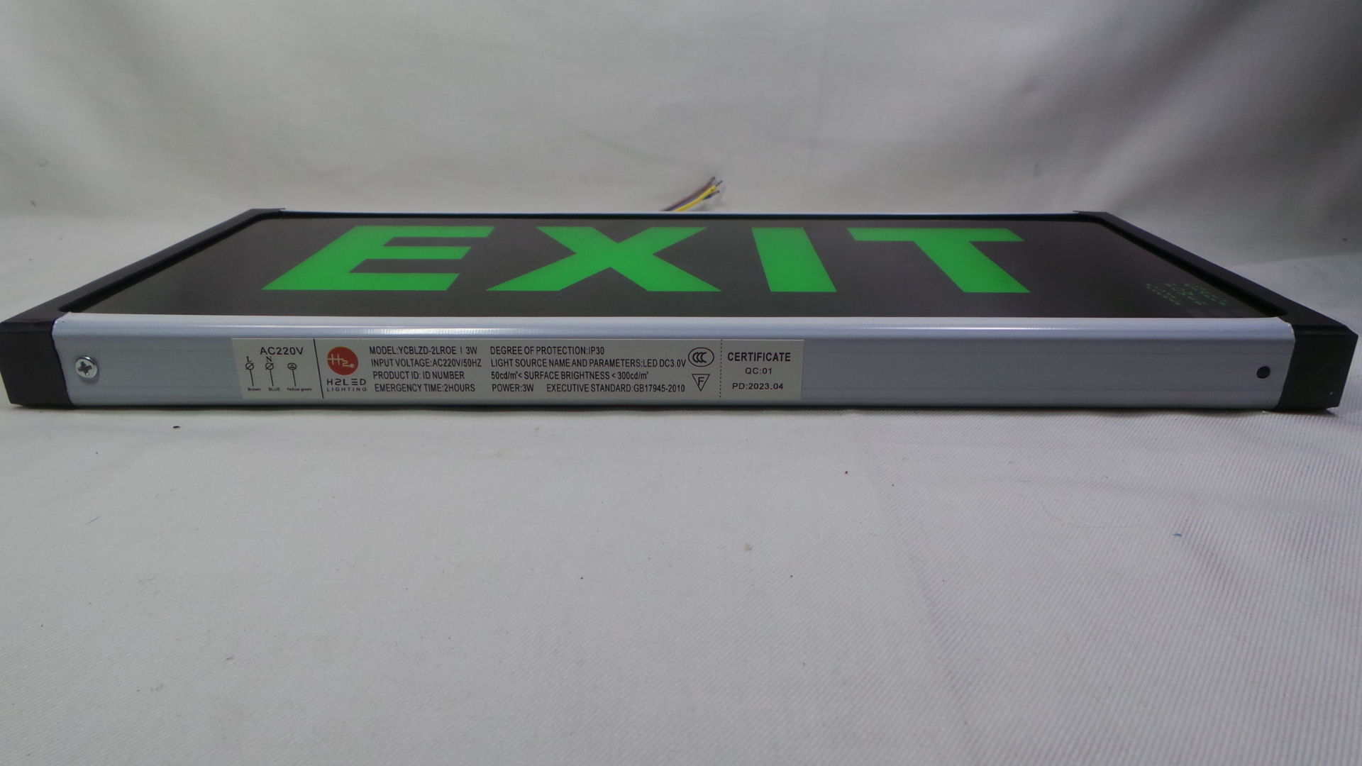 Đèn thoát hiểm exit hai mặt