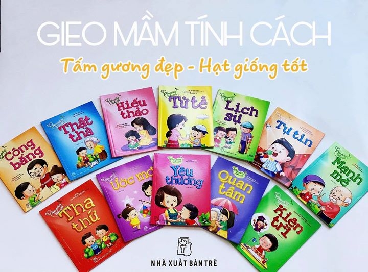 Sách NXB Trẻ - Bộ sách Gieo mầm tính cách (Combo 12 cuốn)