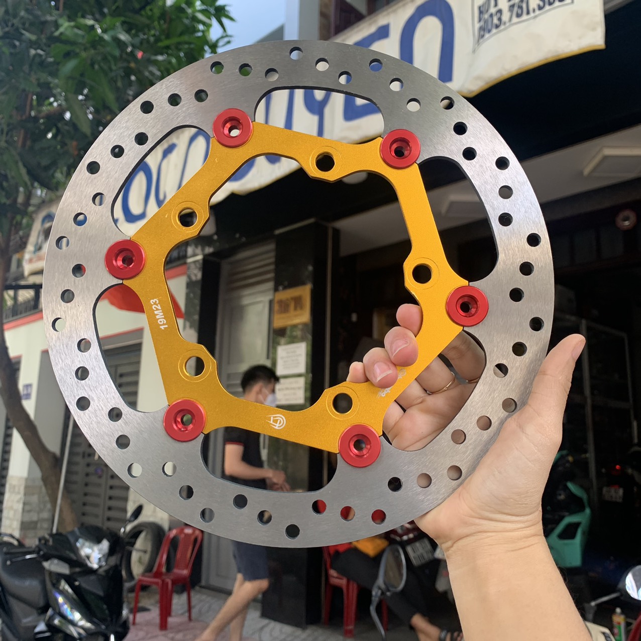 [HCM]ĐĨA THẮNG OVER SIZE 265mm CHO EXCITER 150