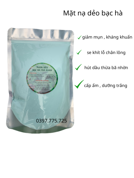 MẶT NẠ DẺO BẠC HÀ