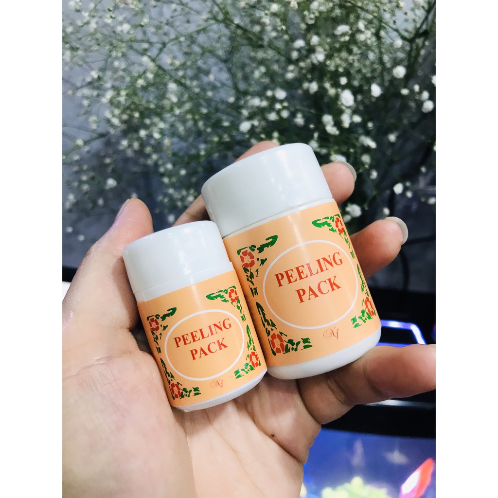 Kem lột mụn cám, mụn đầu đen 60g PEELING PACK