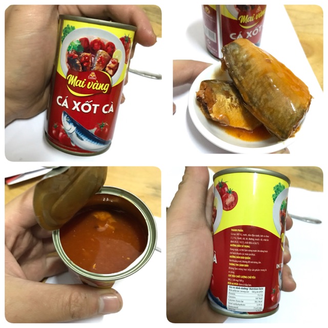 Cá Xốt Cà Mai Vàng Hộp 150g