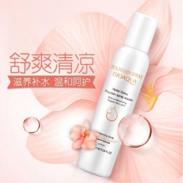 [HCM]Xịt khoáng dưỡng ẩm Bioqua 150ml