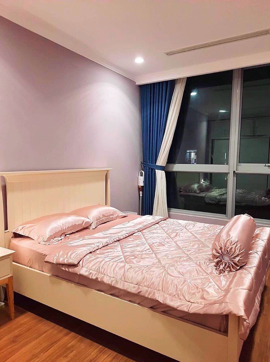 ( Lụa Loại 1) Bộ 5 Món Chăn Ga Gối Phi Lụa Lan Pham Bedding Hàng Loại 1 Mát Mịn - Hồng Phấn