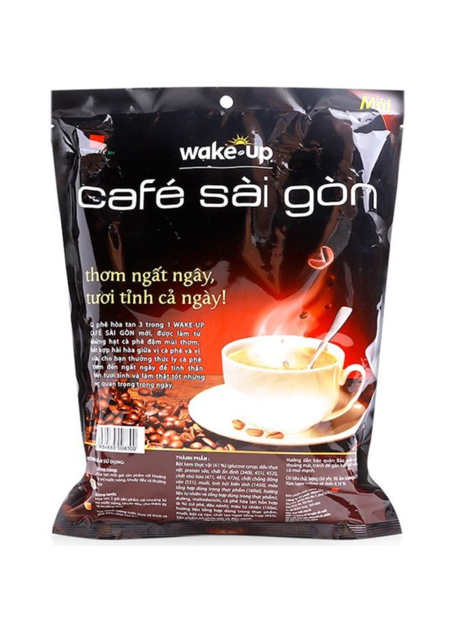 CÀ PHÊ GÓI, CÀ PHÊ HÒA TAN WAKE UP BỊCH 456g (24 gói x 19g)