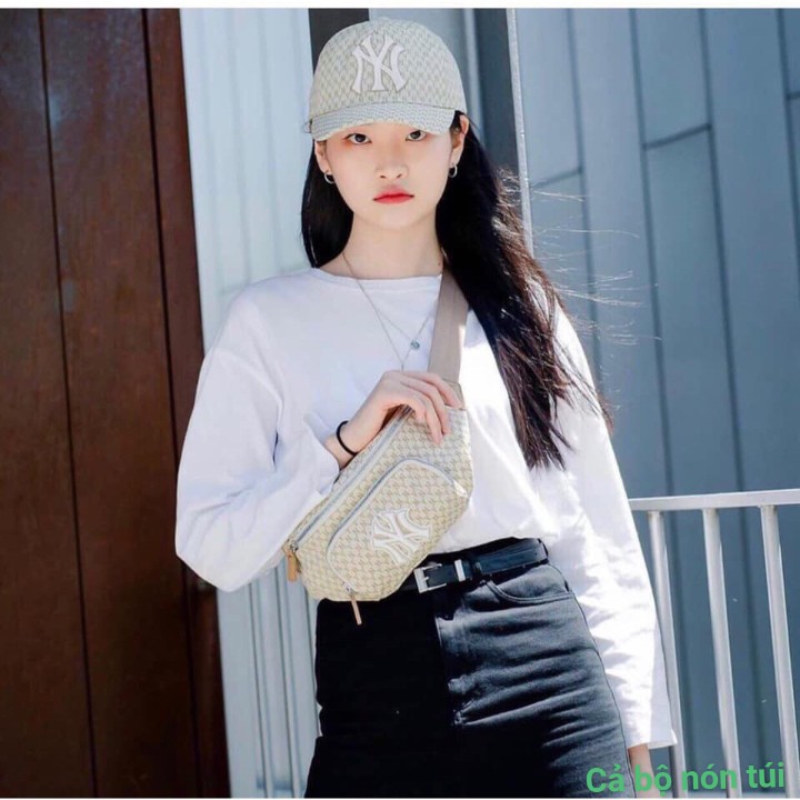 Túi Đeo Chéo NY + Nón Kết NY Siêu Chất TT071